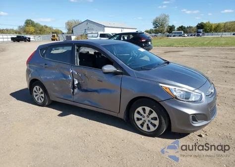 2016 Hyundai Accent Se z USA, uszkodzony, nr VIN KMHCT5AE8GU265579